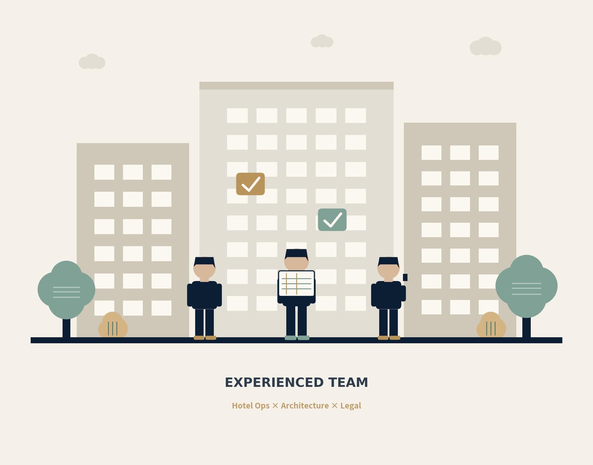 投資 × 運営、両方を知る実戦経験チームが伴走